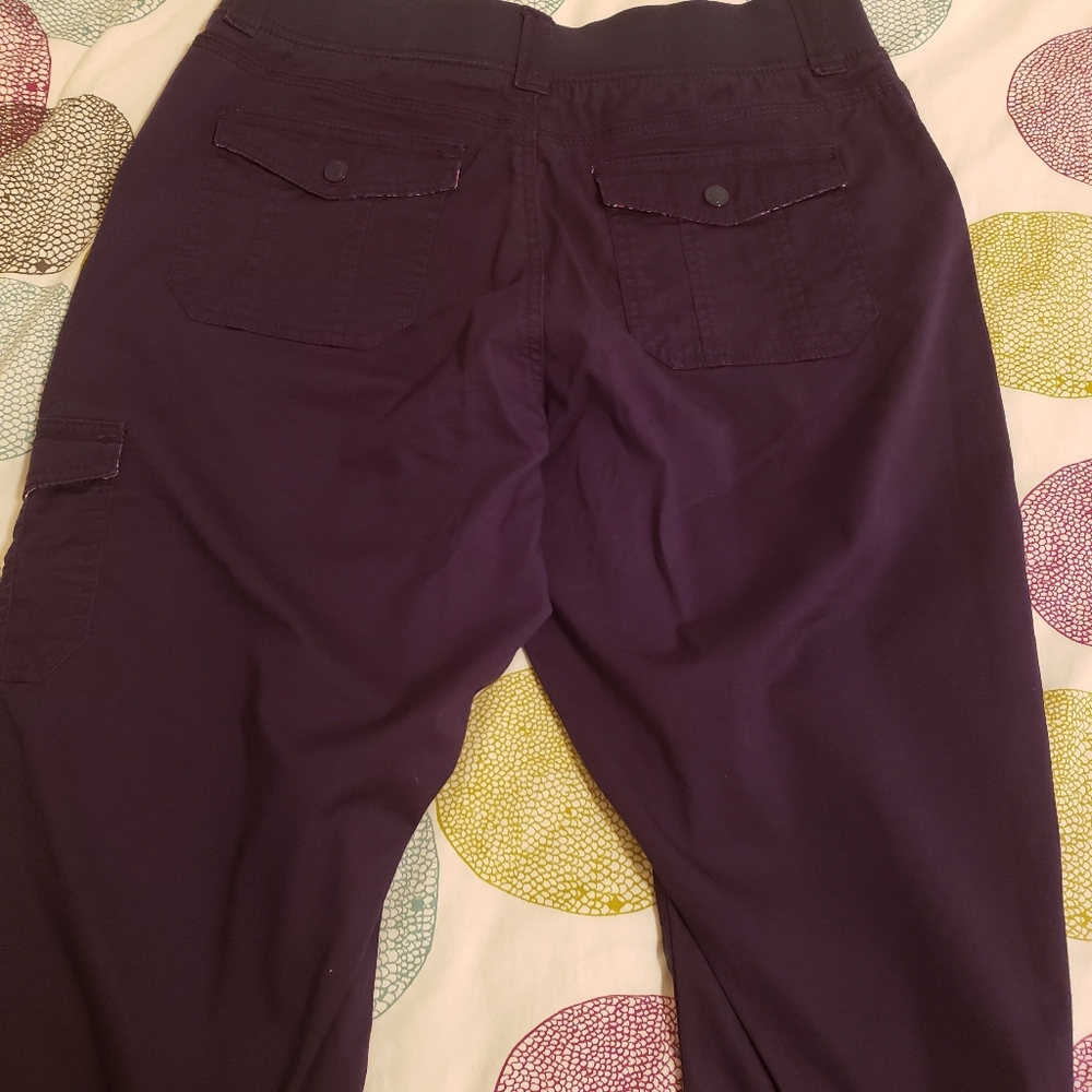 Lee Easy fit capri Navy Blue 12 NWOT - Picture 5 of 7